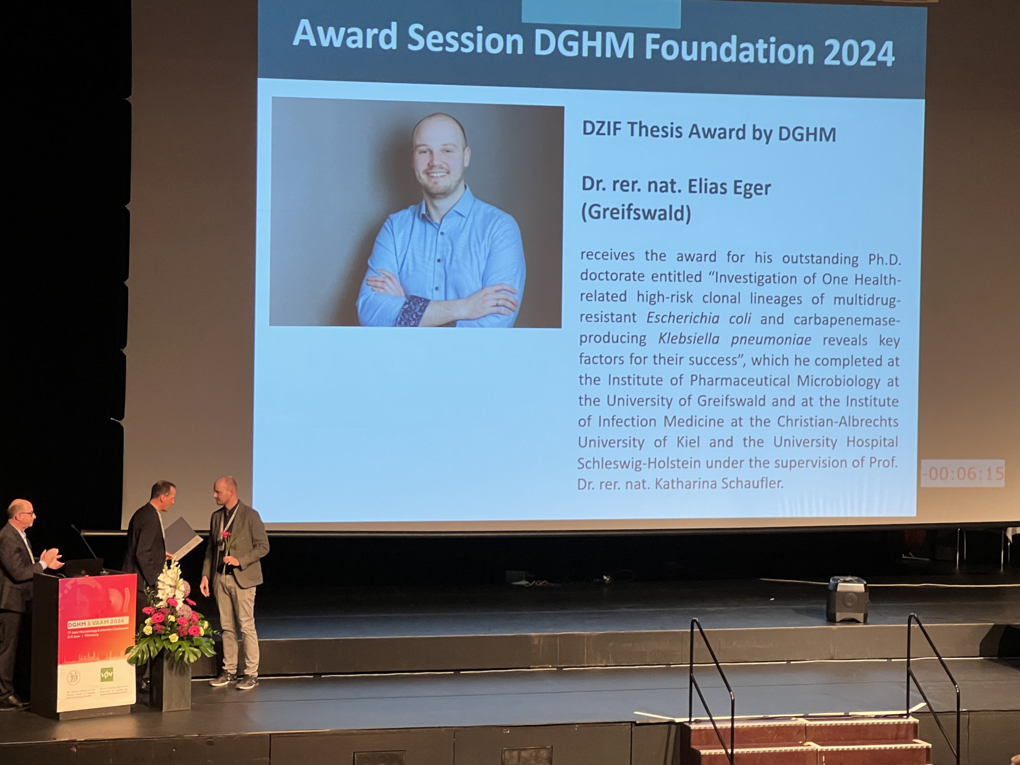 DZIF Thesis Award by DGHM