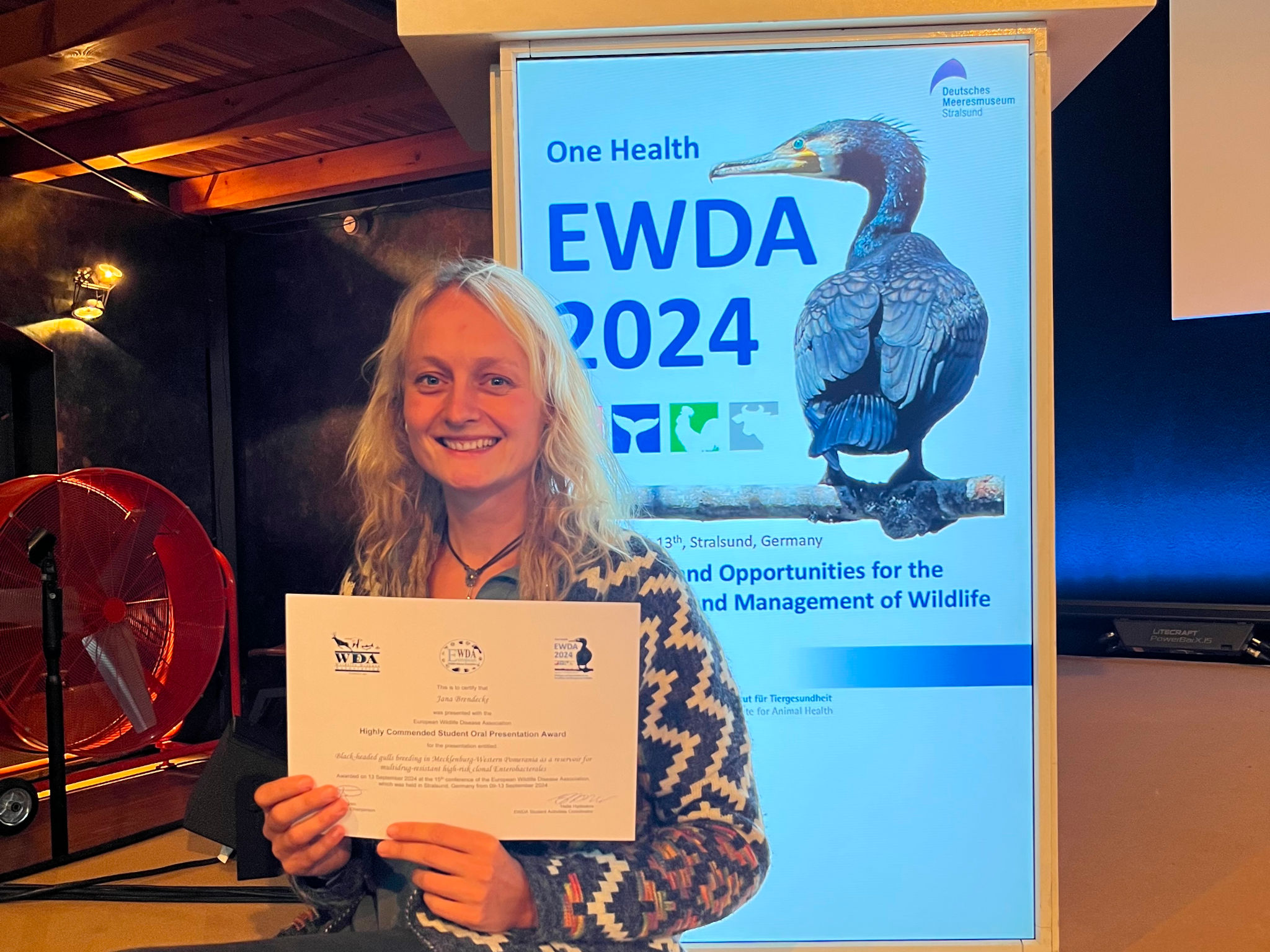 Student Oral Presentation Award by EWDA